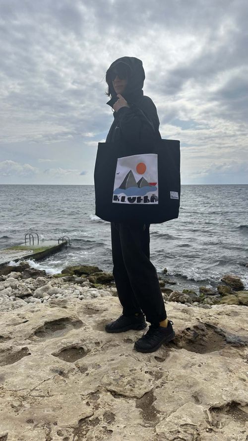 Сумка Klumba Utility Bag Mountains and Sea 002 черный