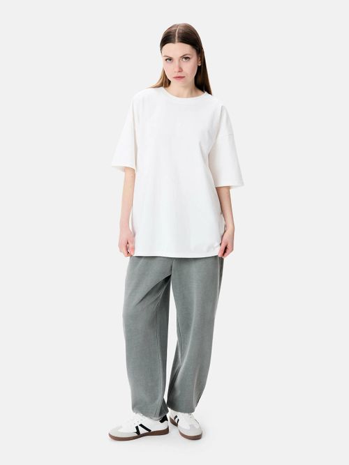 Брюки Яндекс джоггеры «Y» Garment Dyed оливковые