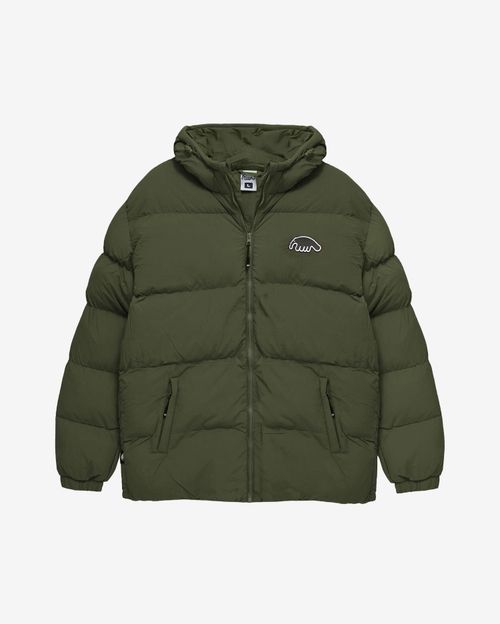 Пуховик Anteater AW25 Downjacket Hooded Crispy темно-зеленый