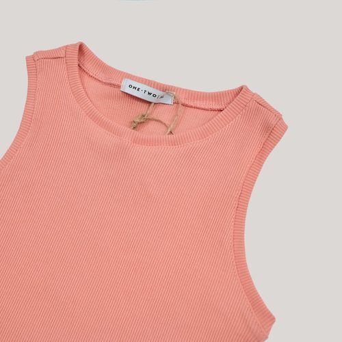 Топ One Two Ribbed Coral Haze