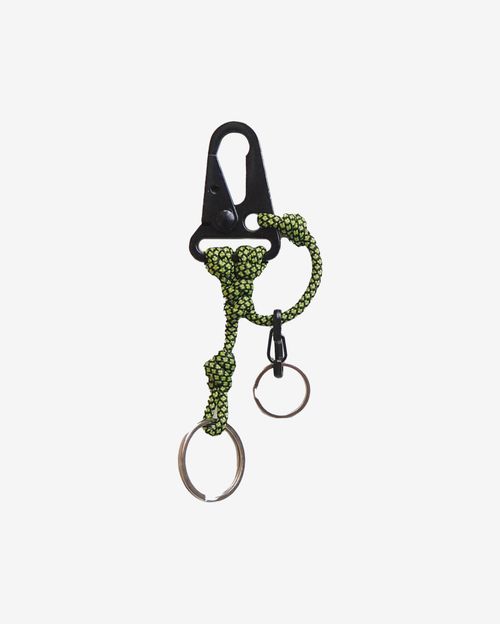 Брелок Ack Items Черный Матовый (желтый snake шнурок)
